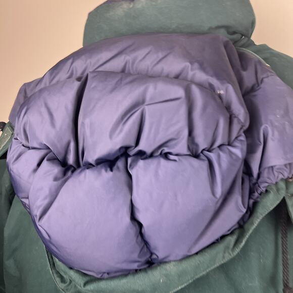 Eddie Bauer Coat Jacket X-Large Men’s Green Good Down Ridge Line - Picture 9 of 14